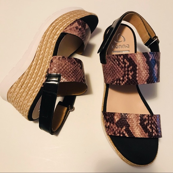 ANTHROPOLOGIE | 9 | KAANAS wedges | COMFORT! - Picture 2 of 14
